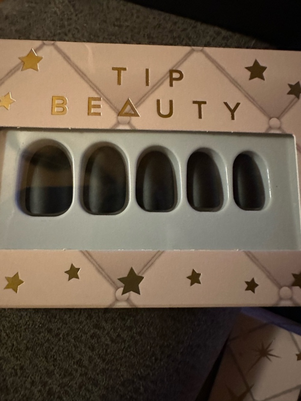 Matte Black Press-On Nails – Sleek Everyday Set